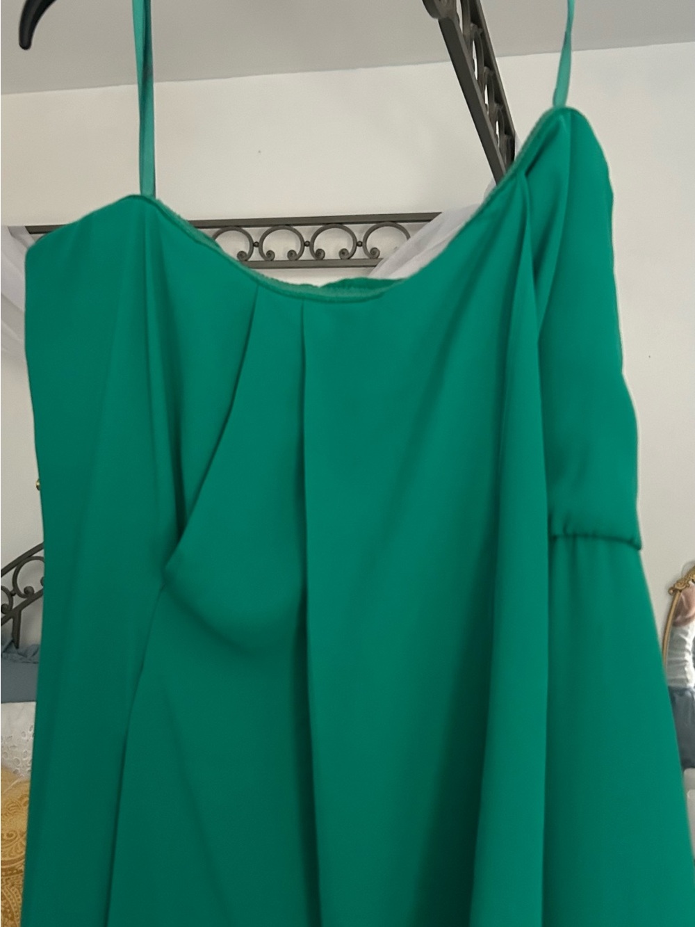 Green Cascade Ruffle Maxi - Picture 4 of 6